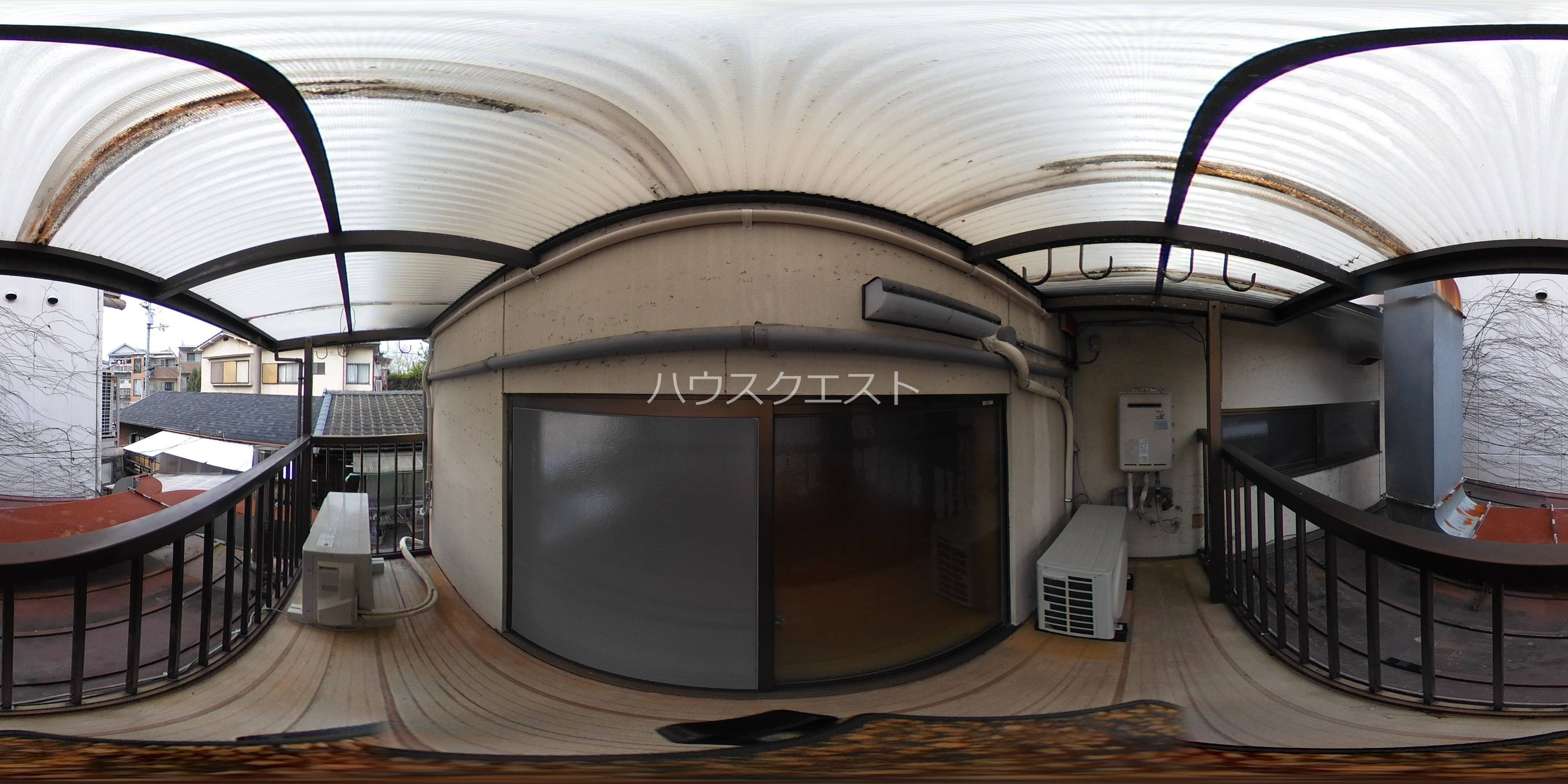 ヴェルメゾンプチ北白川 ベランダ