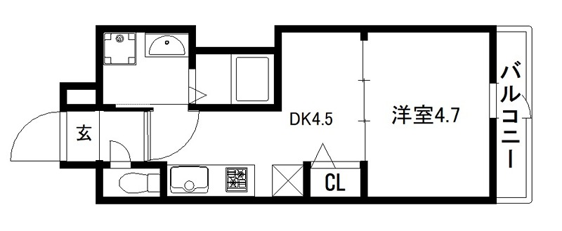 京都府京都市南区東九条西岩本町35-3 間取り