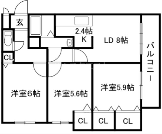 エル　ソレイユ 間取り