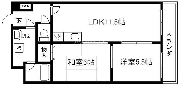 Du四条 間取り