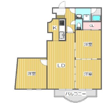 エグゼ東山 間取り
