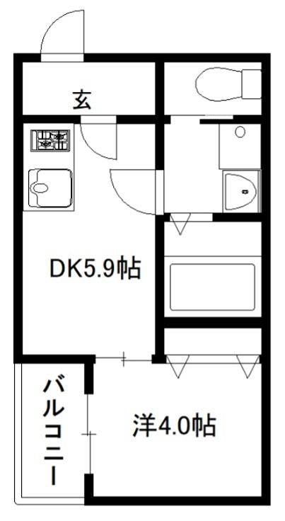 プリマヴェーラ九条 間取り