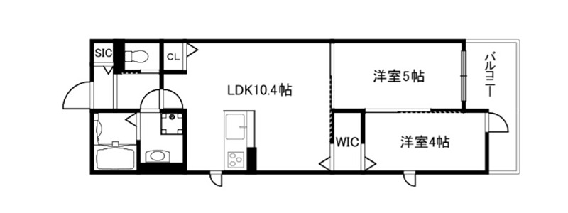 仁王門ビレッジ 間取り
