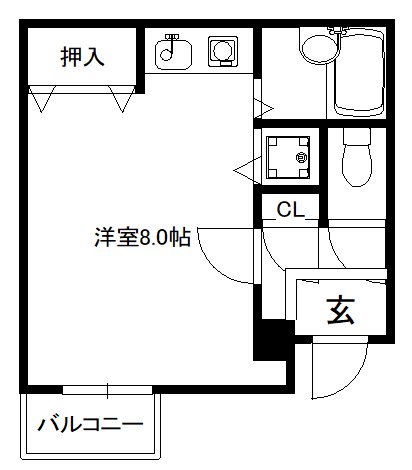 トラスティ21 間取り