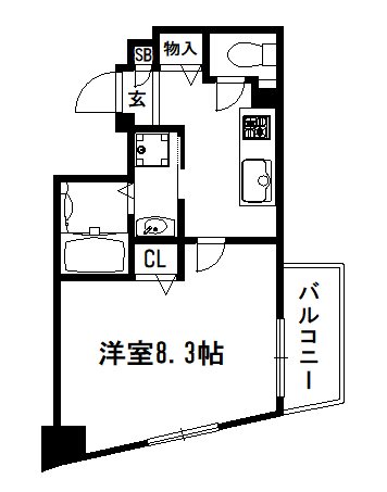 ベラジオ京都烏丸十条 間取り