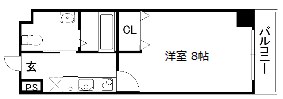ディアネス西院 間取り
