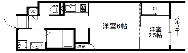 アクアプレイス京都聚楽第 間取り