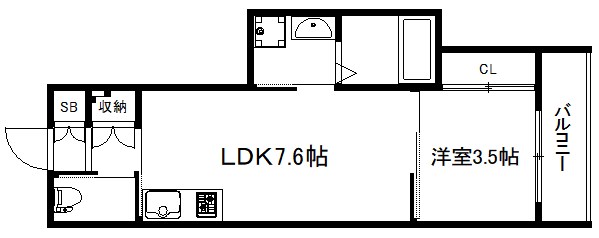 アクアプレイス京都聚楽第 間取り