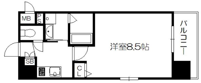 ベラジオ京都西院ウエストシティⅡ 間取り