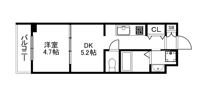 ファステート京都西KIWAMI 間取り