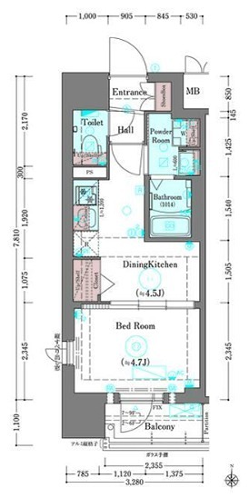 プラシード京都 間取り