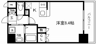 エスリード烏丸五条駅前 間取り