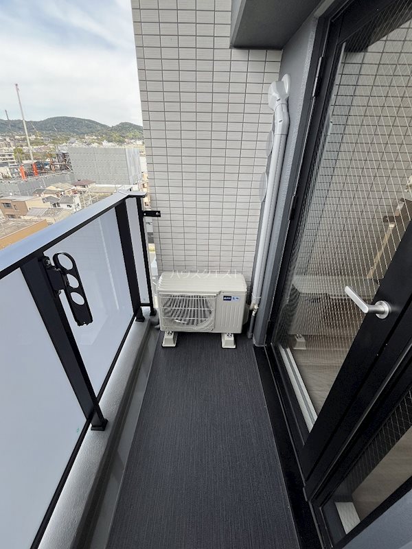 プラシード京都 ベランダ