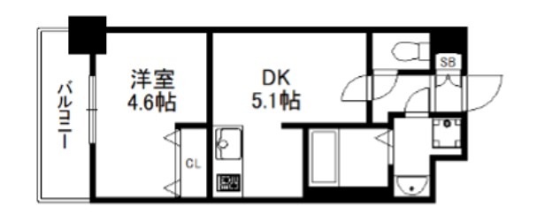 プレサンスTHE　KYOTO澄華 間取り