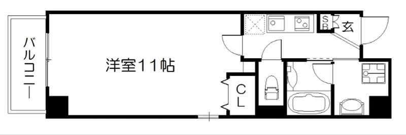 アスヴェル京都西大路御池 間取り