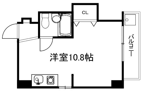 ロイヤル河原町五条 間取り