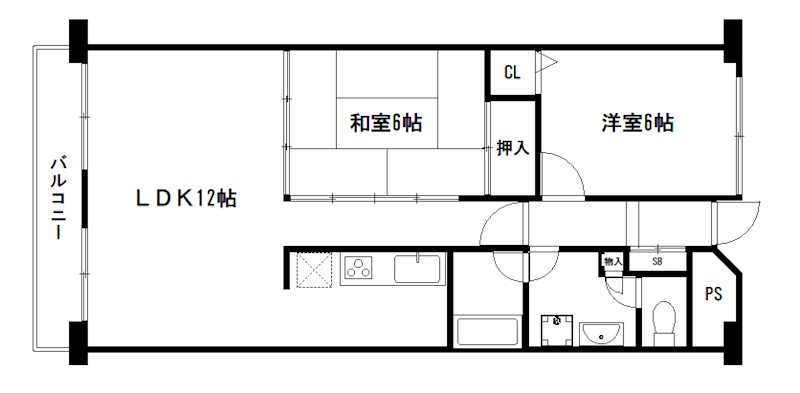 レジデンス古橋 間取り