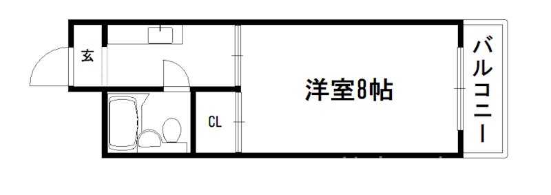 フレンズ墨染 間取り