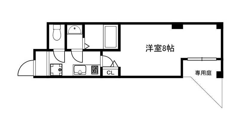 GROOVE京都五番町 間取り