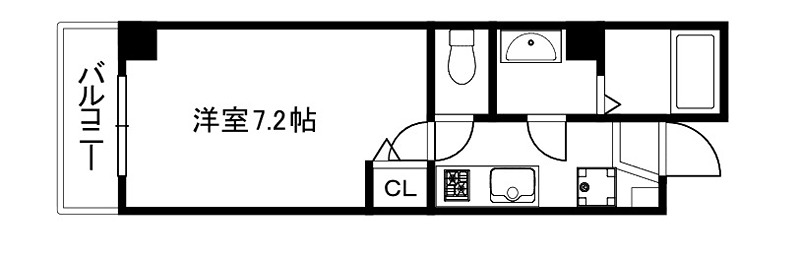 GROOVE京都五番町 間取り
