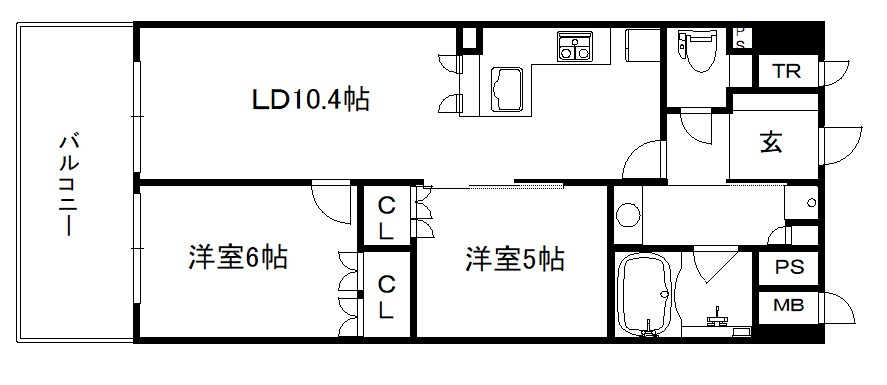 リーガル京都聖護院 間取り