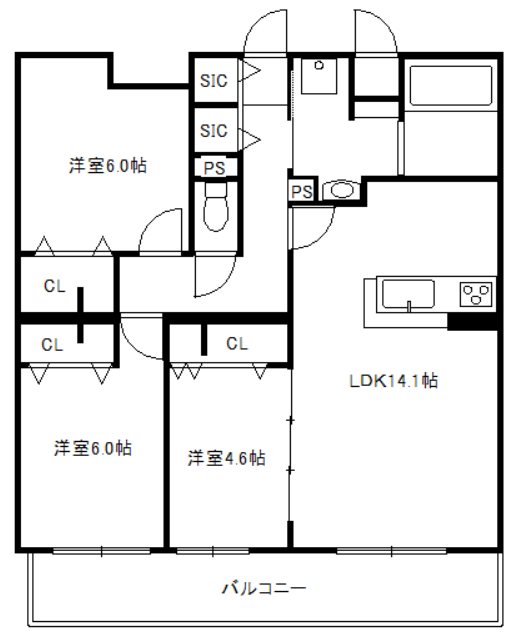KYOTO　HILLS　奥之院 間取り