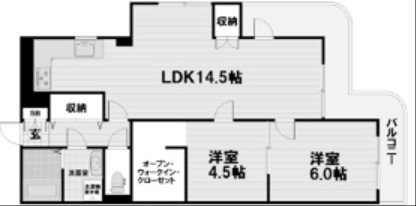 アクシス葛野 間取り