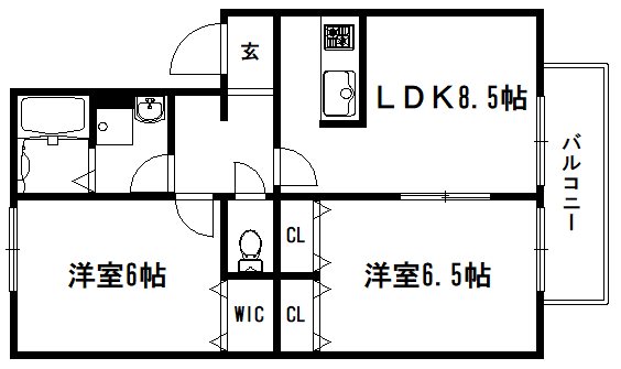 ヴィラカナル 間取り
