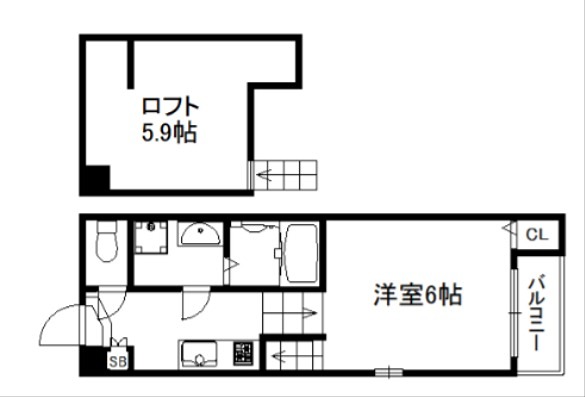 プランドールS花園寺ノ前町 間取り