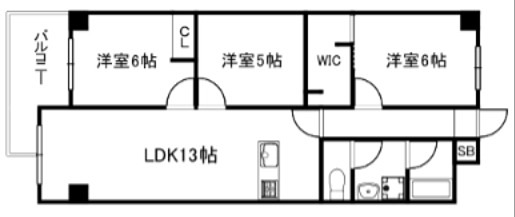 インペリアル京都 間取り