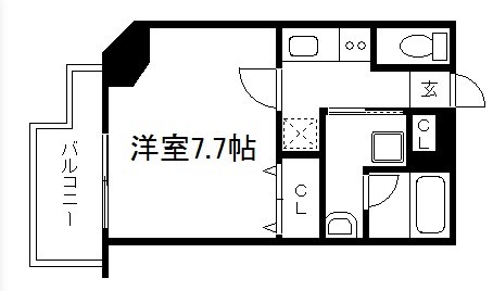 アスヴェル京都西京極 間取り
