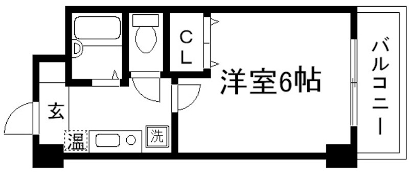 二条ＣＵＢＥ 間取り
