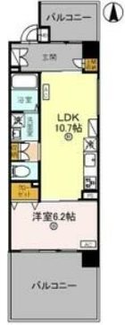 THE RESIDENCE 文化庁前 間取り