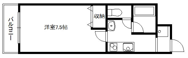 K'Sクラブハウス 間取り