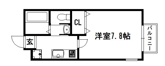 フラッティ一条御前 間取り