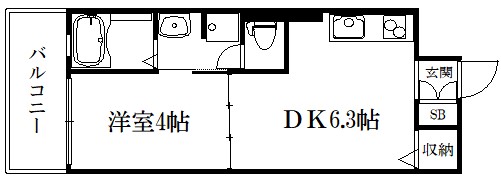 アクアプレイス京都西院 間取り