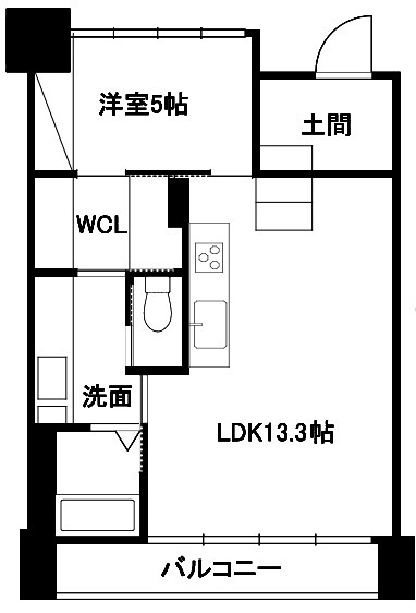 シャリマー西大路 間取り
