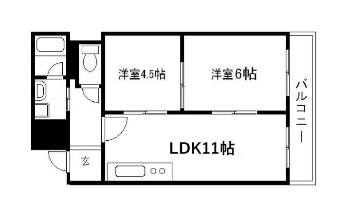 エステートホリカワ 間取り