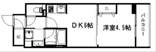 ベラジオ雅び東寺WEST 間取り