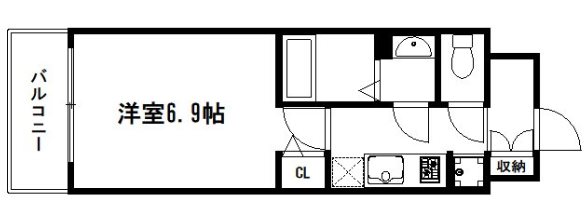 アスヴェル京都七条通 間取り