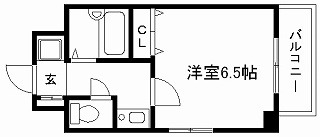 プレサンス京都二条城前 間取り