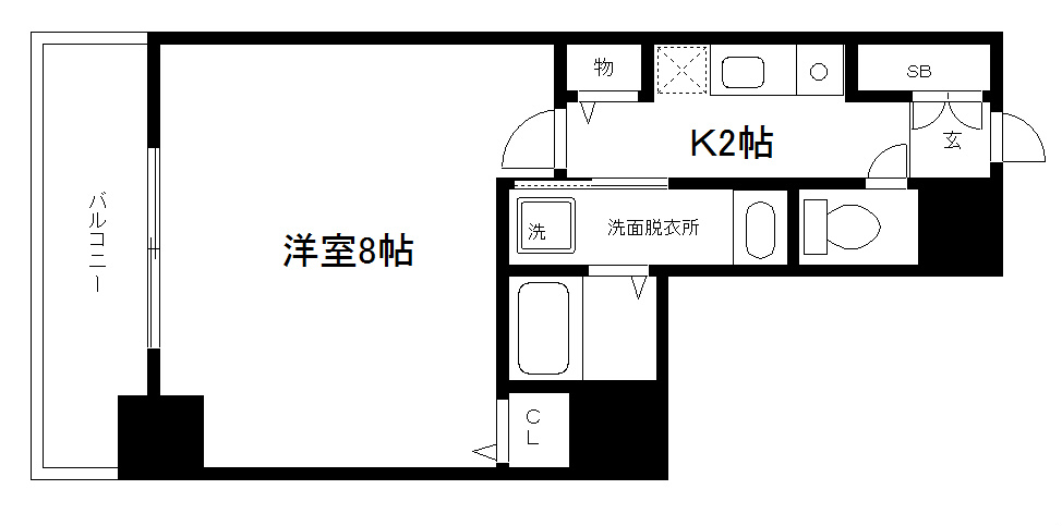 KDXレジデンス西大路 間取り