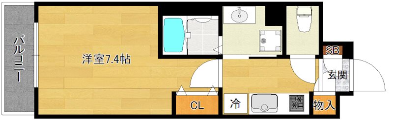 ベラジオ京都西陣 間取り
