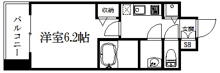プレサンス京都鴨川 間取り