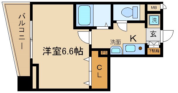 ベラジオ二条城前 間取り
