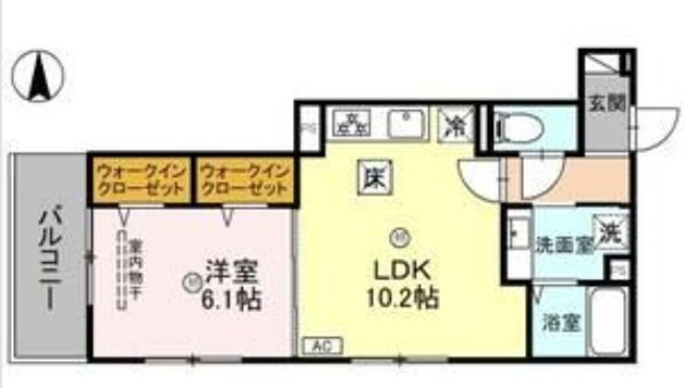 GRAMM深草サウス 間取り