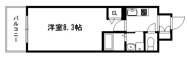 アスヴェル京都太秦 間取り