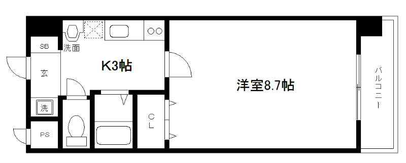 カスタリア京都西七条 間取り