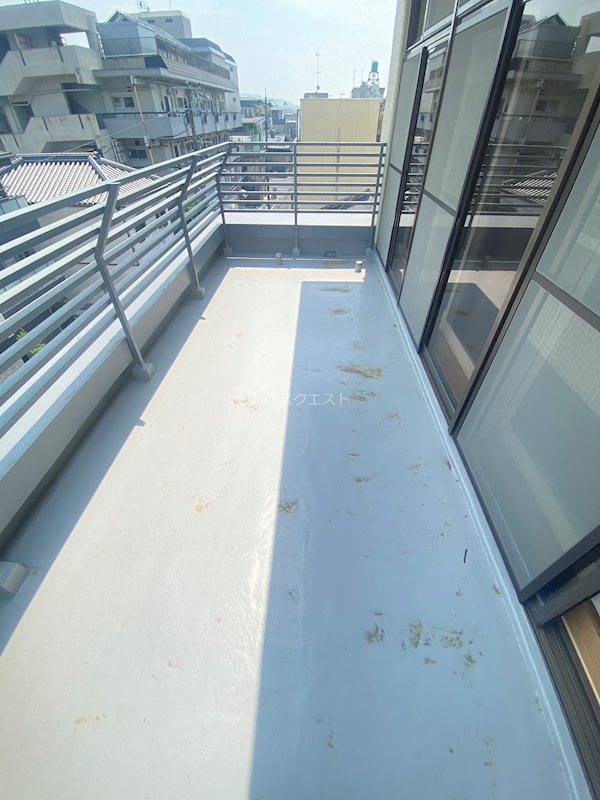 聖護院アパルトメント ベランダ