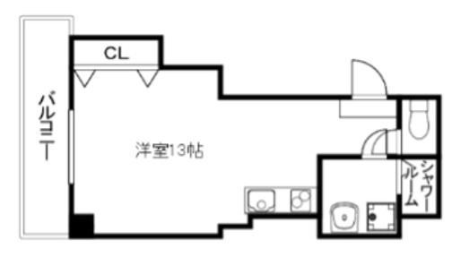 NAKANISHI FIRST BLD. 間取り